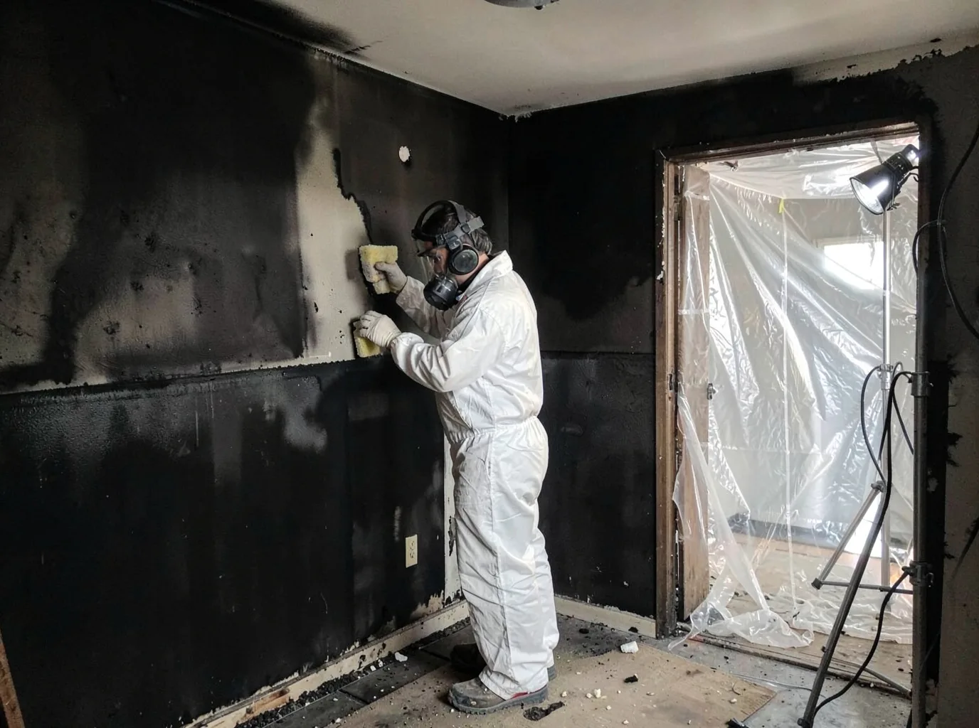 Fire Damage Restoration company in Dagus Mines, PA